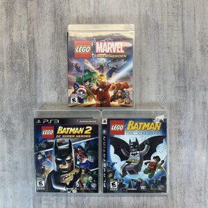 Lego Batman The Video Game Batman 2 Dc Super Marvel Heroes PS3 PlayStation 3 VGC